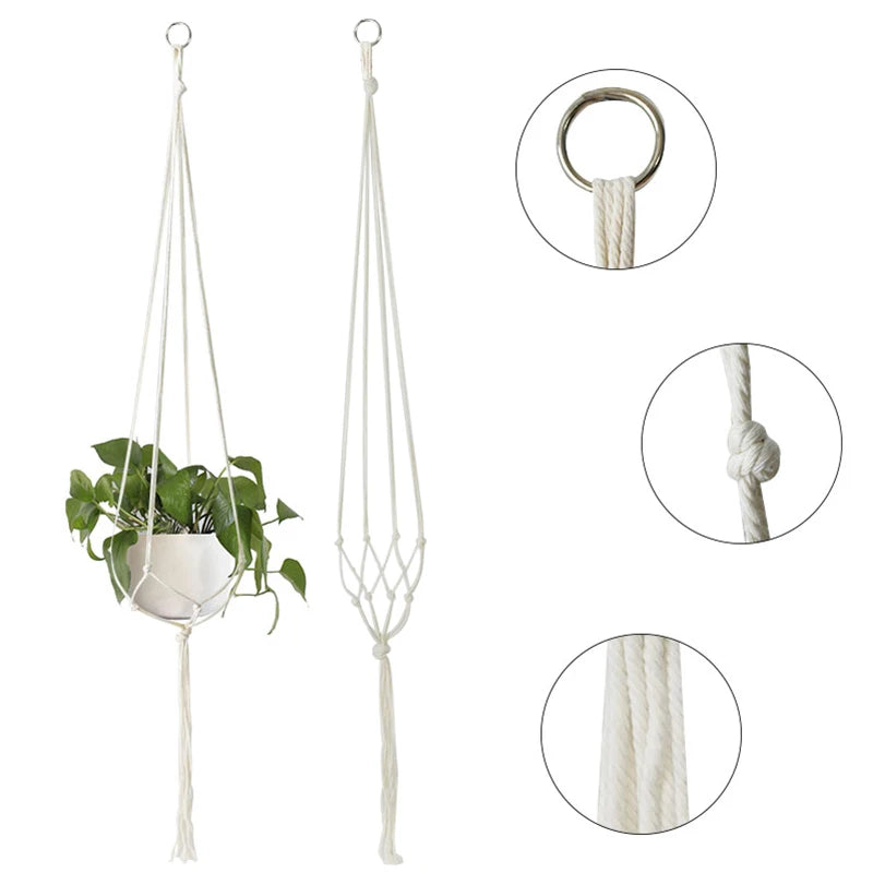 Macramé Handmade Plant Hangers