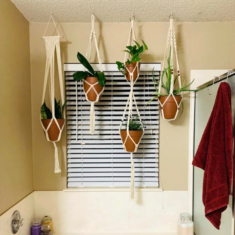 Macramé Handmade Plant Hangers