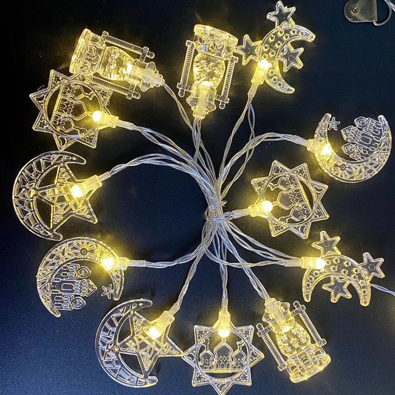 1.5M 10 LED String Lights For Ramadan And Eid