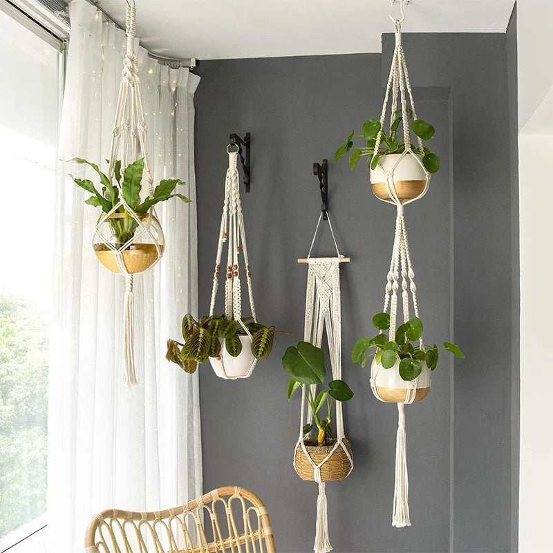 Macramé Handmade Plant Hangers