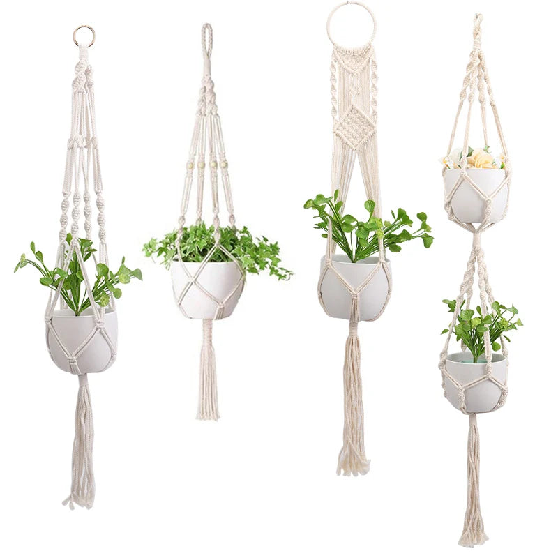 Macramé Handmade Plant Hangers