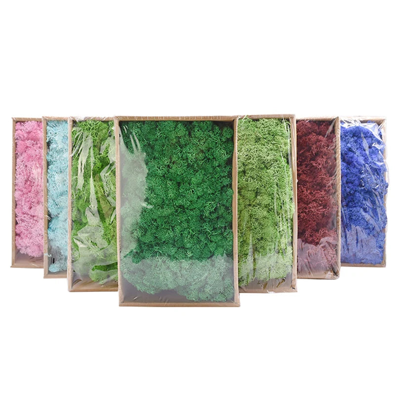 20-40g Artificial Colourful Moss Grass For DIY