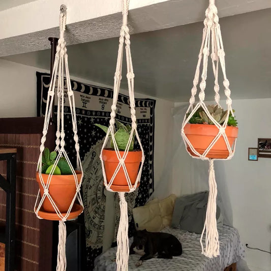 Macramé Handmade Plant Hangers