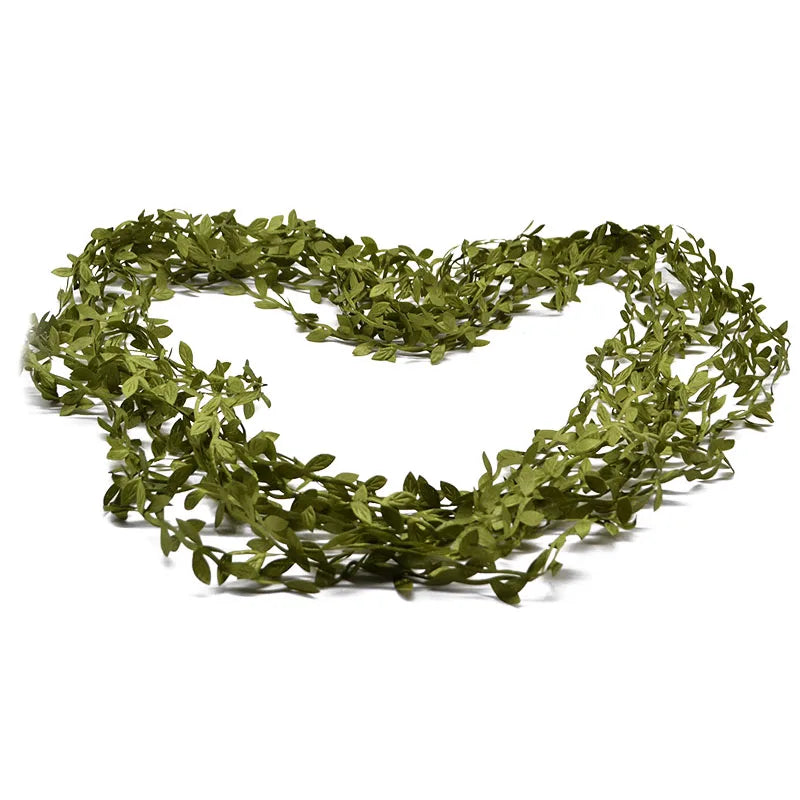 10 Metre Artificial Green Leaves For DIY