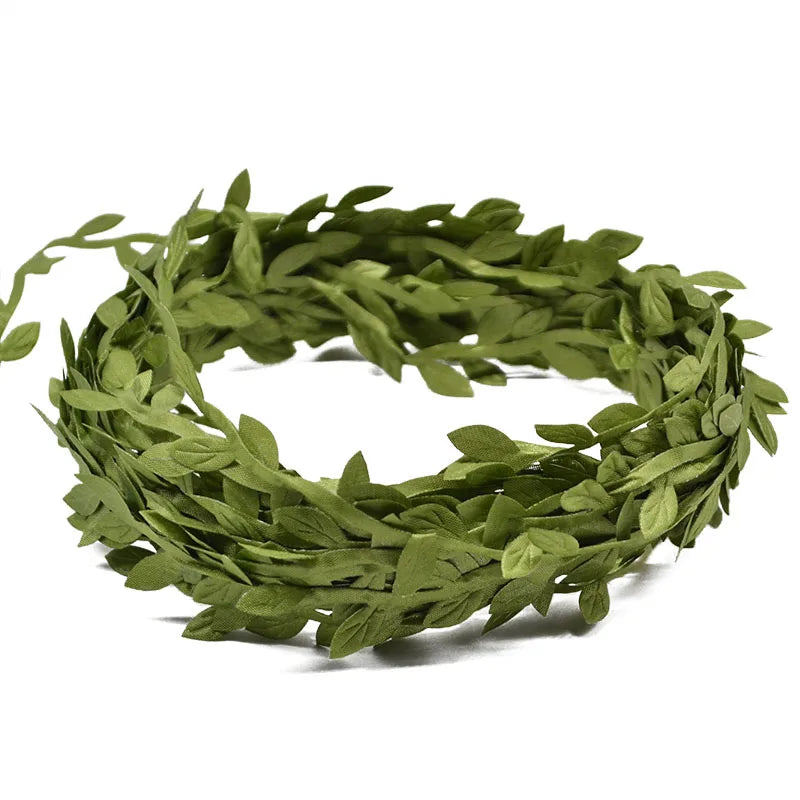 10 Metre Artificial Green Leaves For DIY