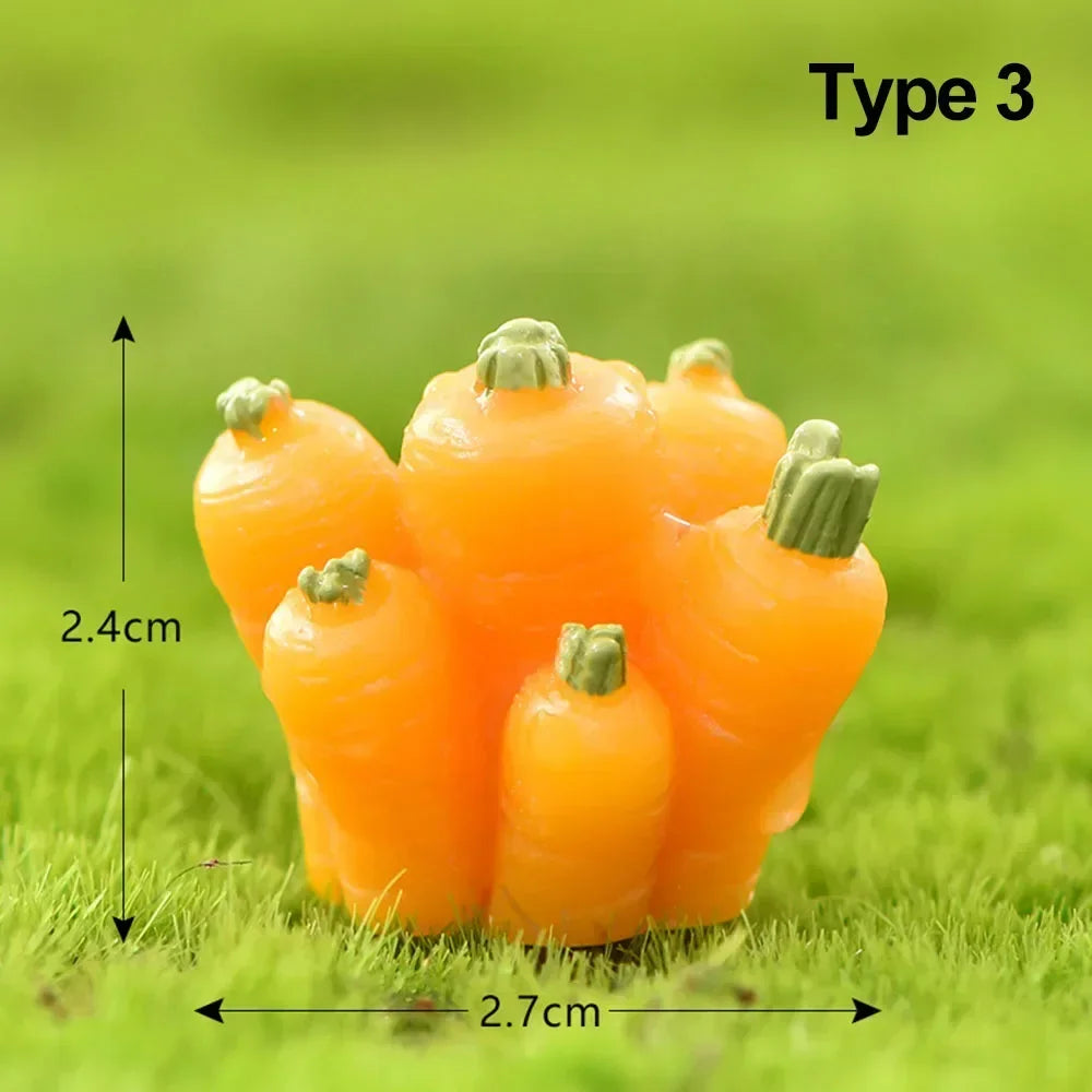 1-7 Piece Cute Mini Rabbit Figurines For DIY