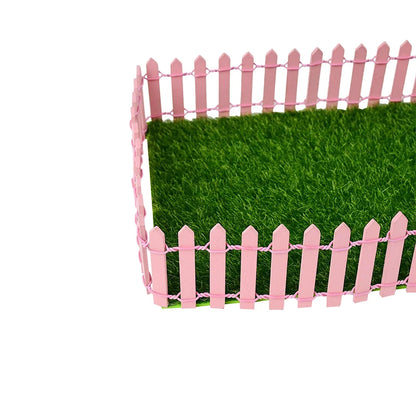 100 5-3cm Mini Wooden Fences For DIY