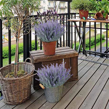 1-3 Bundles Artificial Lavender Flowers