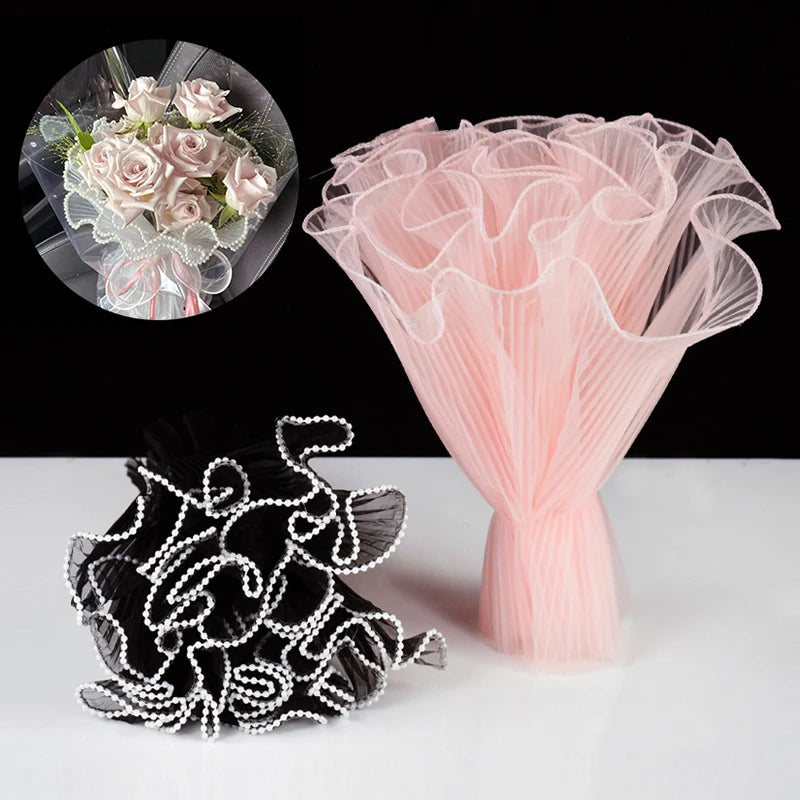 4 Yards Long Flower Wrapping Bouquets