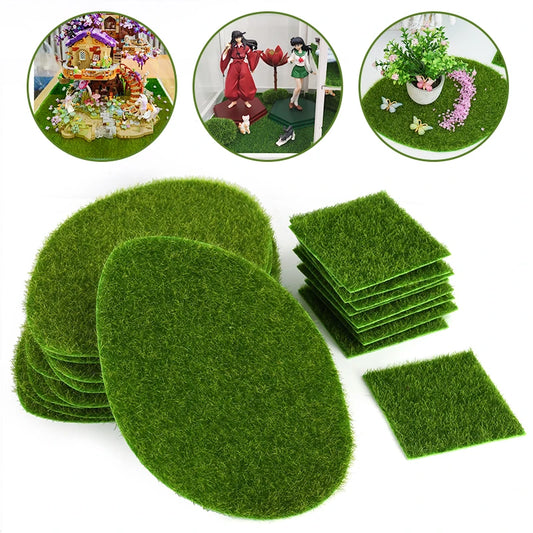 Artificial Miniature Grass Landscapes For DIY