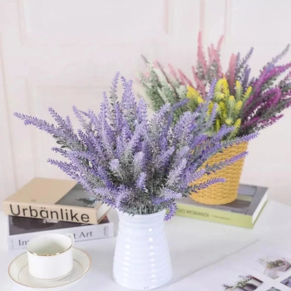 1-3 Bundles Artificial Lavender Flowers